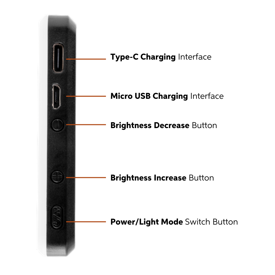 LOOTH : PRIME - Handheld Portable LED Light