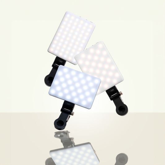 portable LED light for smartphone filming